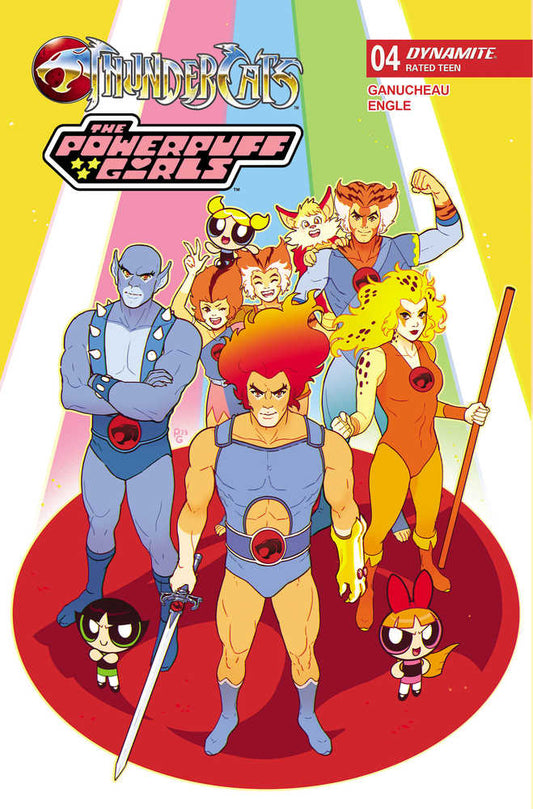 Thundercats The Powerpuff Girls #4 Cover A Paulina Ganucheau (