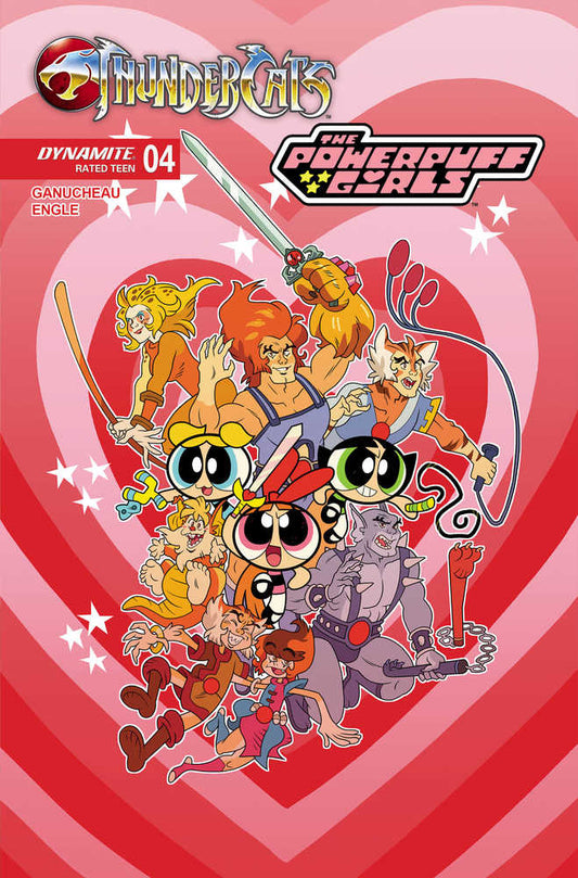 Thundercats The Powerpuff Girls #4 Cover B Coleman Engle