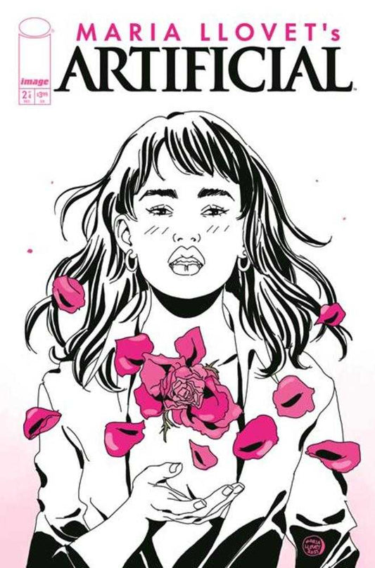 Artificial #2 (Of 4) Cover B Inc 1:15 Maria Llovet Pink Petals Variant (Mature)