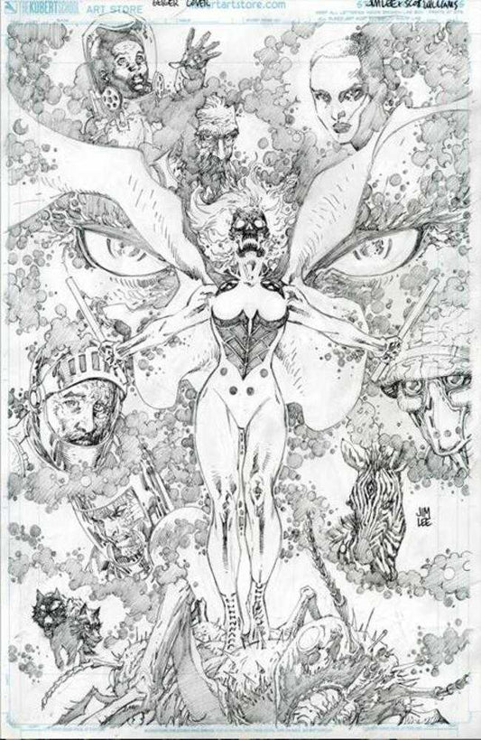 Geiger #19 Cover D 1 in 50 Jim Lee Black & White Variant