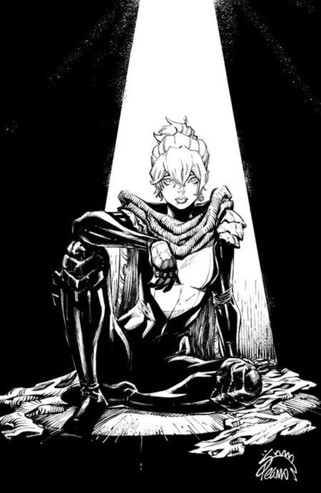 Unchosen #4 (Of 4) Cover D 1 in 25 Ryan Stegman Black & White Variant