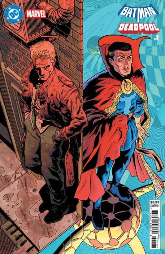 DC Marvel Batman Deadpool #1 (One Shot) Cover P Hayden Sherman Constantine Dr Strange Card Stock Variant