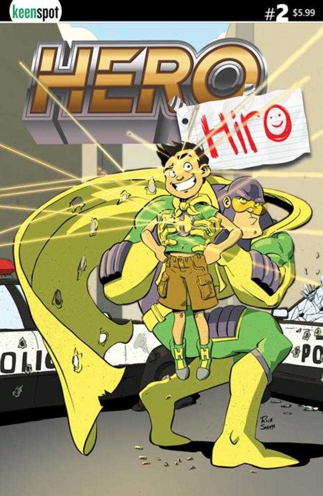 Hero Hiro #2 Cover B Rich Smith Variant