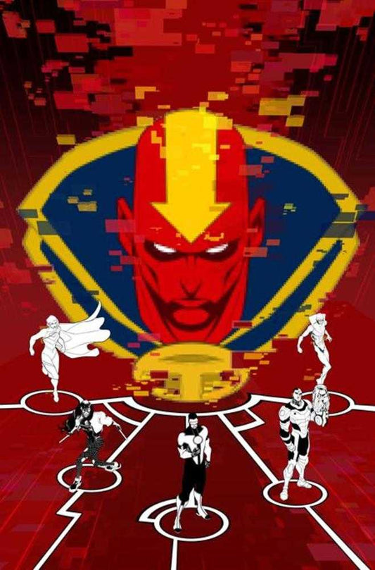 Justice League Red #4 (Of 6) Cover B David Baldeon Card Stock Variant