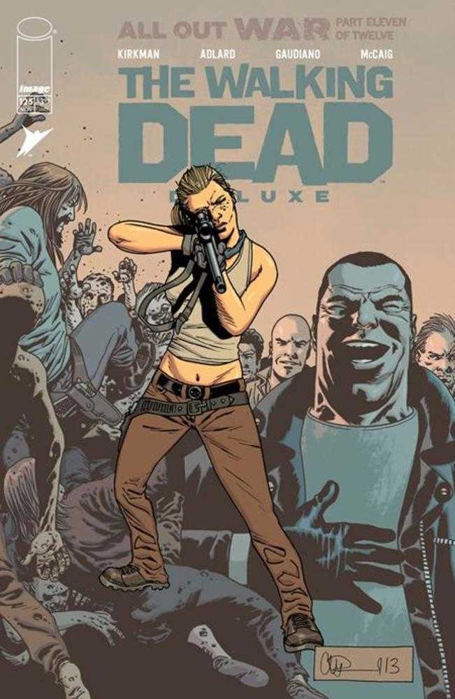 Walking Dead Deluxe #125 Cover B Charlie Adlard & Dave Mccaig Variant (Mature)