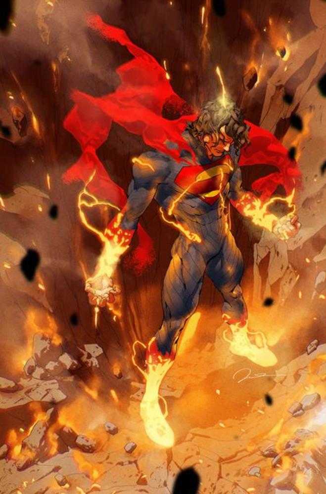 Absolute Superman #14 Cover B Gerald Parel Card Stock Variant