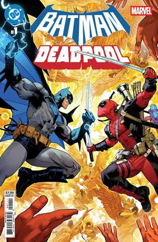 Df DC Marvel Batman Deadpool #1 Cgc Graded