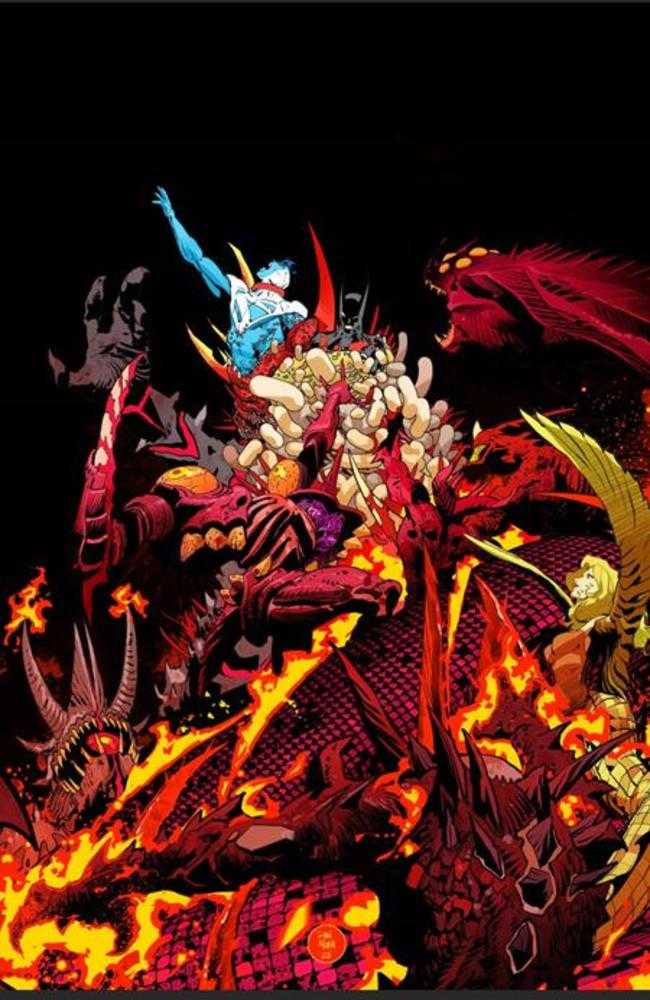 Justice League Unlimited #15 Cover A Dan Mora (DC K.O.)