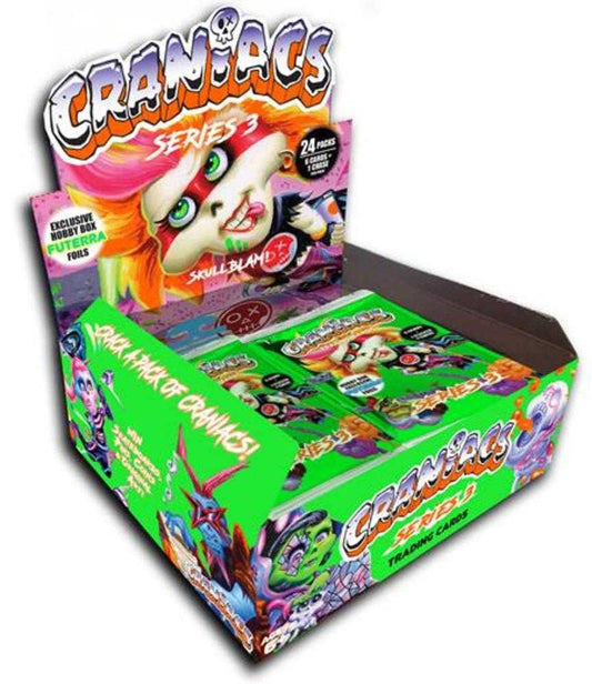 Craniacs Trading Cards Series 3 Skullblam Hobby Box Case