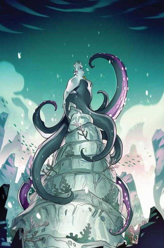 Disney Villains Ursula #1 Cover G Mirka Andolfo Metal Full Art Cover Variant