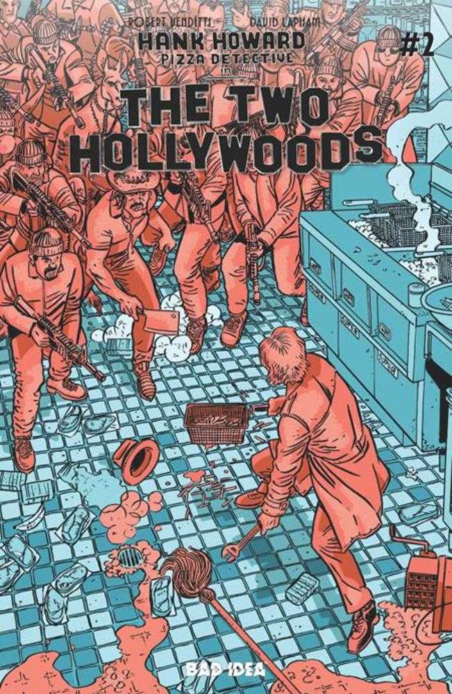 Hank Howard Pizza Detective The Two Hollywoods #2 (Of 2) Cover B David Lapham Variant