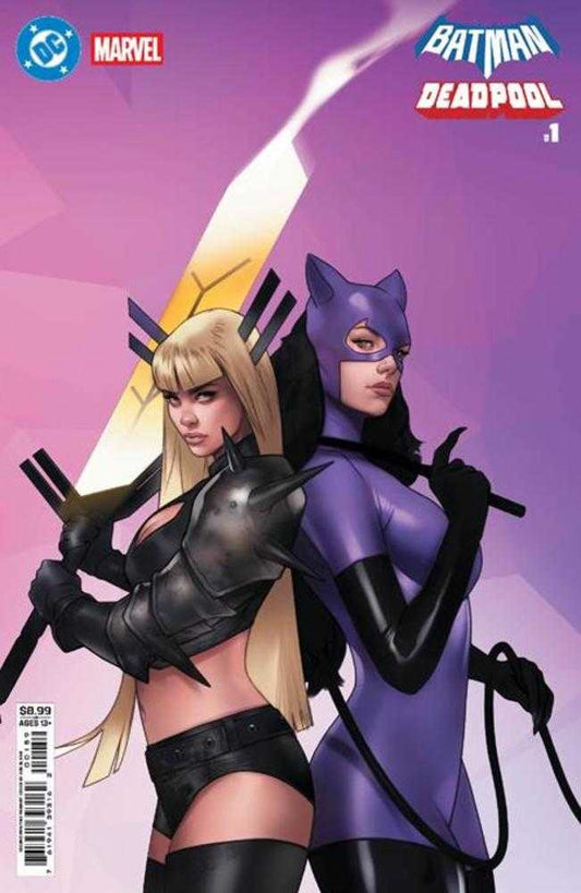 DC Marvel Batman Deadpool #1 (One Shot) 2nd Print Cover C Ben Oliver Card Stock Variant