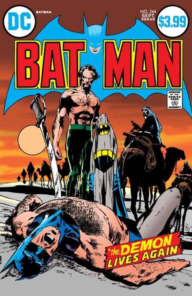Batman #244 Facsimile Edition Cover A Neal Adams