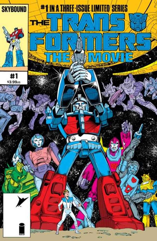Transformers The Movie 40 Th Anniversary Edition #1 (Of 3) Cover B Don Perlin & Ian Akin Variant