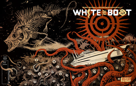 White Boat #3 Cover B Francesco Francavilla Variant