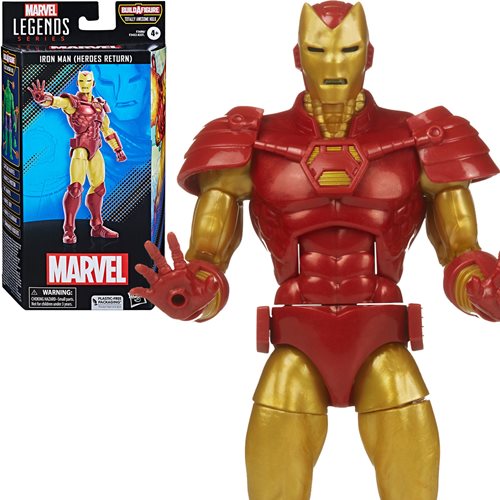 The Marvels Marvel Legends Collection Iron Man (Heroes Reborn) 6-Inch Action Figure