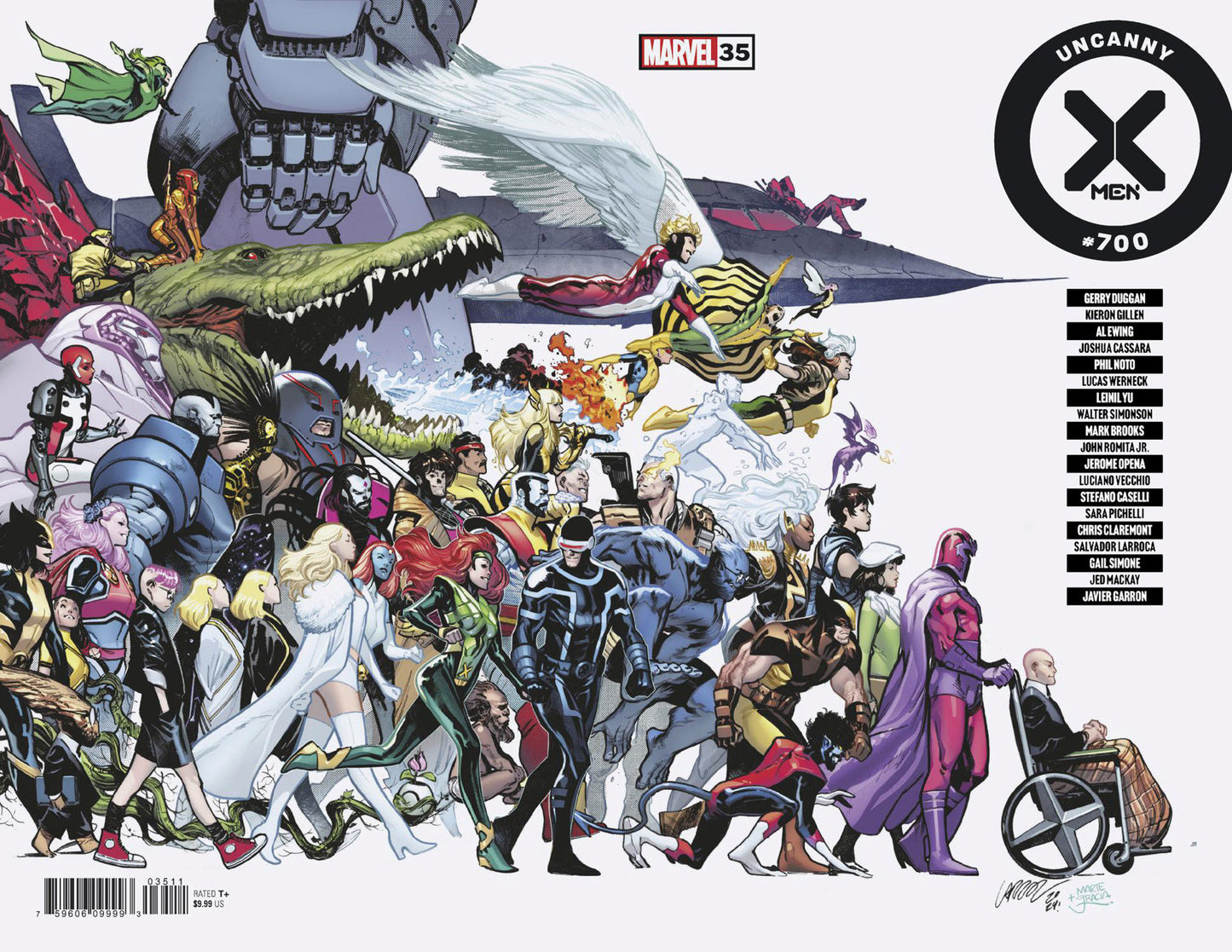 X-Men 35 Wraparound Cover [Fhx]