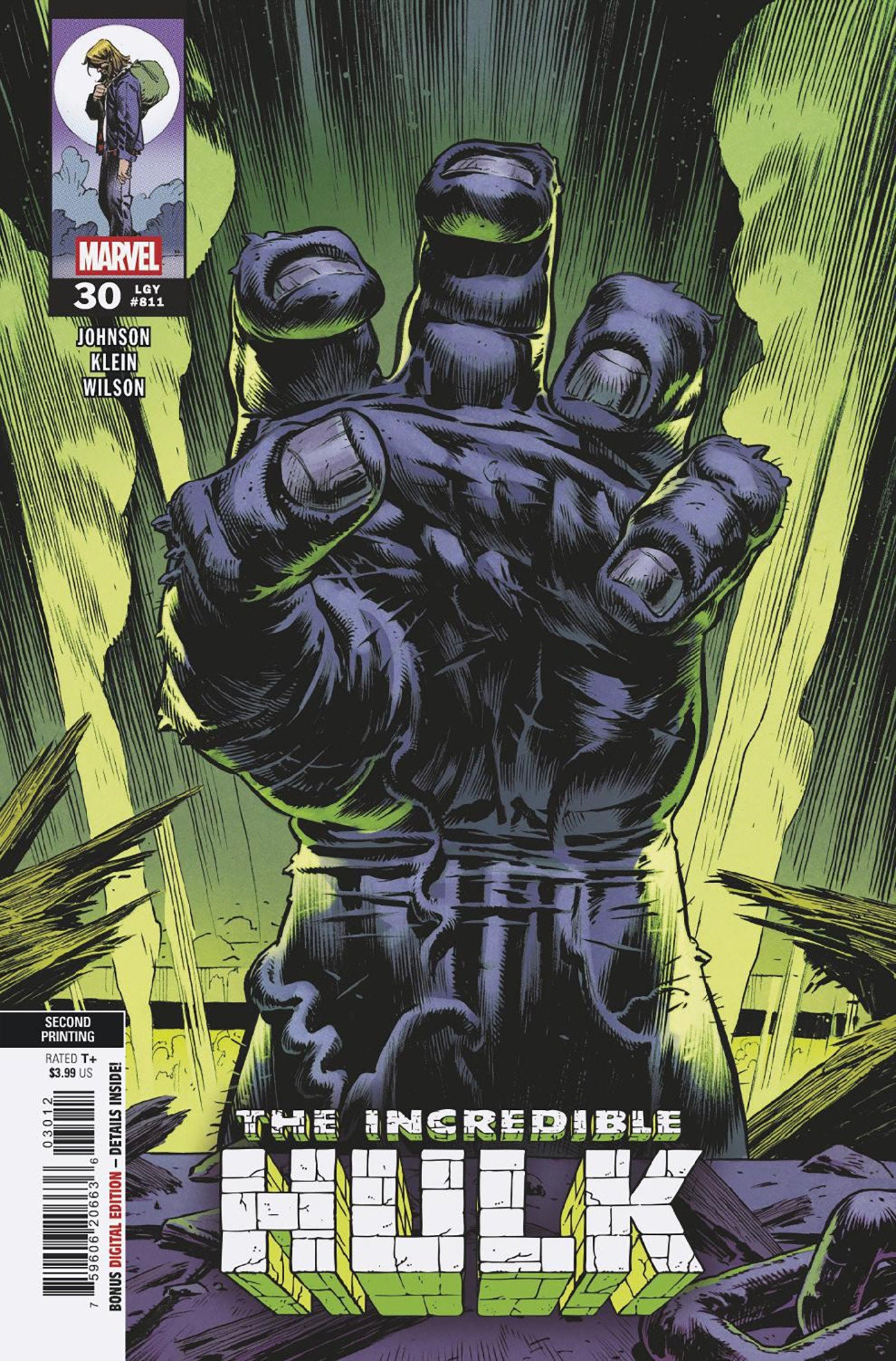 Incredible Hulk #30 Nic Klein 2 Nd Printing Variant