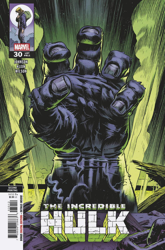Incredible Hulk #30 Nic Klein 2 Nd Printing Variant
