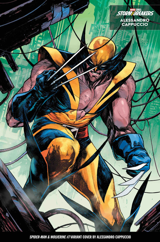Spider Man & Wolverine #7 Alessandro Cappuccio From The Chaos A Costume Variant