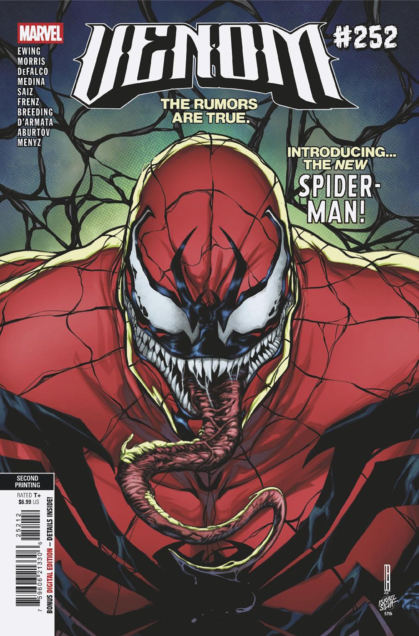 Venom #252 David Baldeon 2 Nd Printing Variant