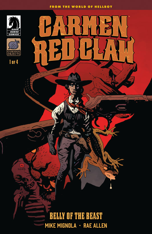Carmen Red Claw: Belly Of The Beast #1 (Cover B) (Mike Mignola)