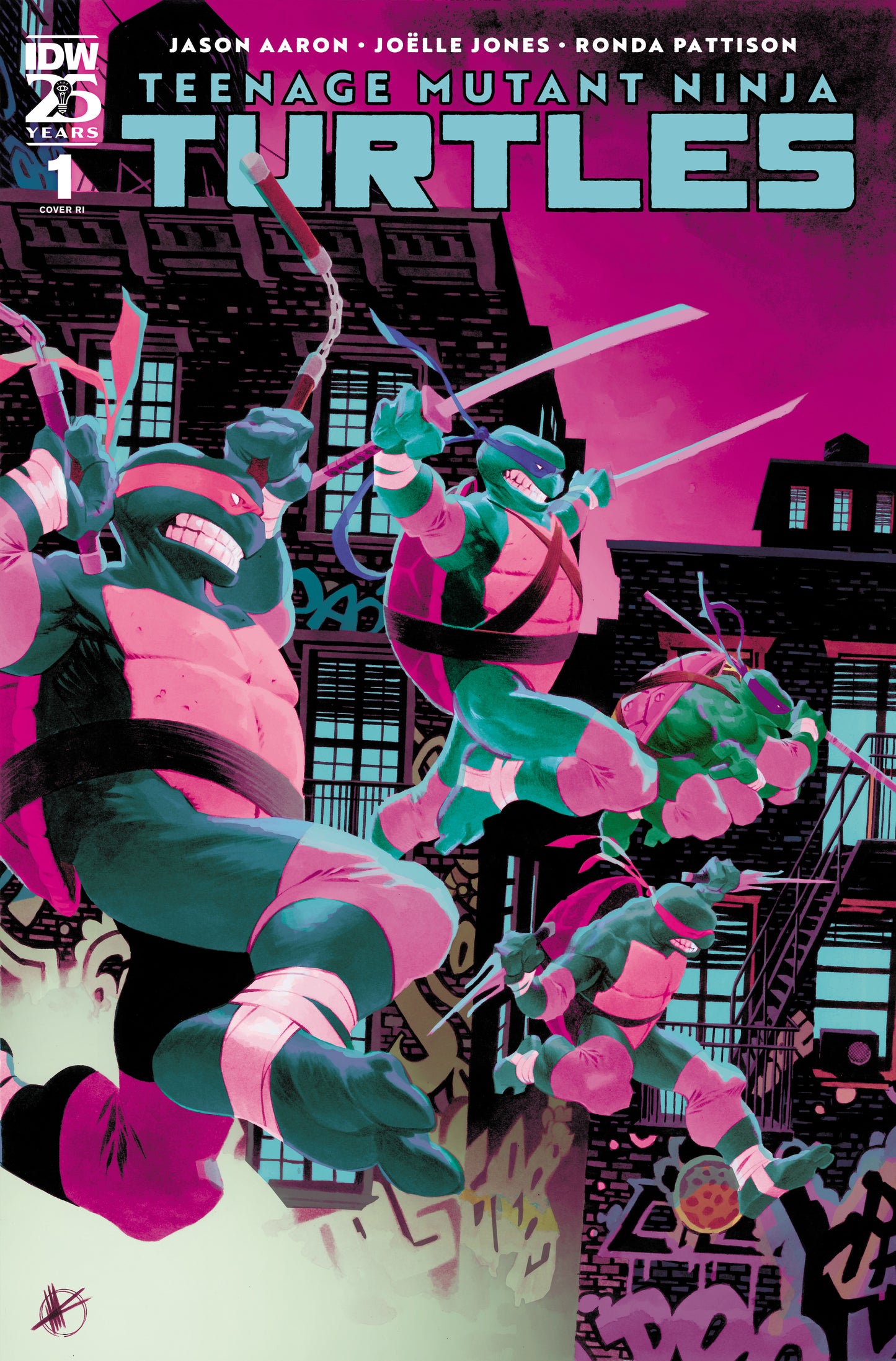 Teenage Mutant Ninja Turtles (2024) #1 Variant Ri (250) (Scalera)