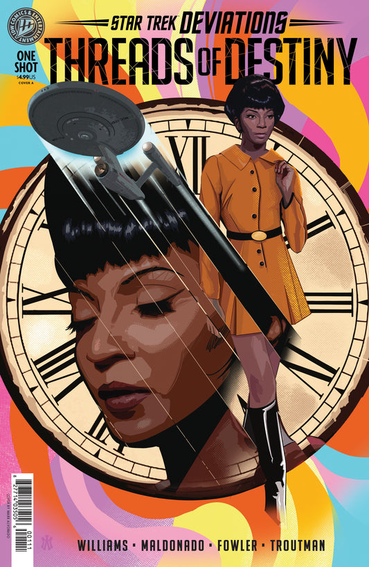 Star Trek: Deviations  Threads Of Destiny Cover A (Alvarado)