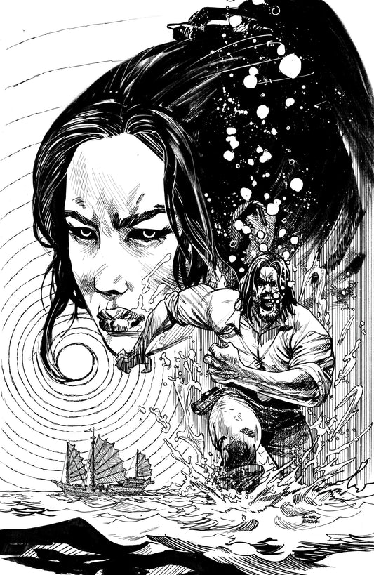 BRZRKR: The Bleeding Tide #1 L Unlimited Variant (Full Art, Brown)