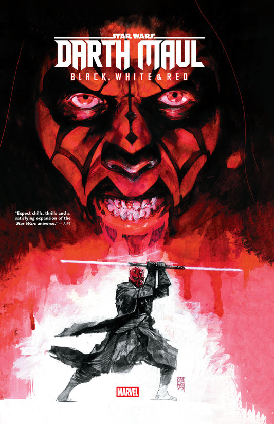 Star Wars: Darth Maul   Black, White & Red