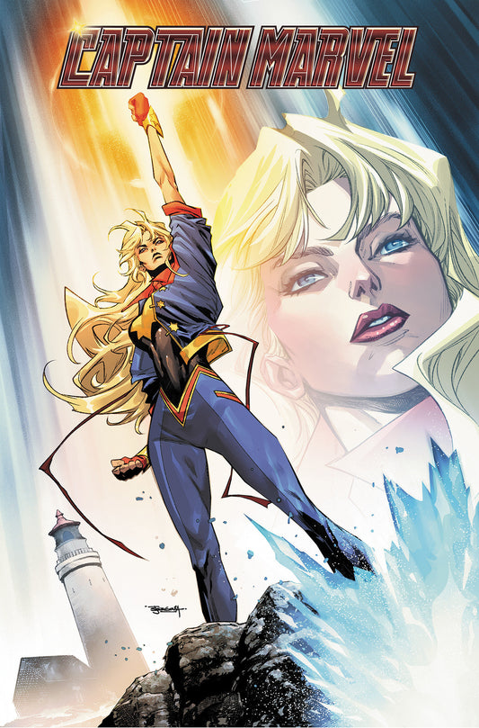 Captain Marvel: Highest, Furthest, Fastest Omnibus Stephen Segovia Cover [Direct Market Only]