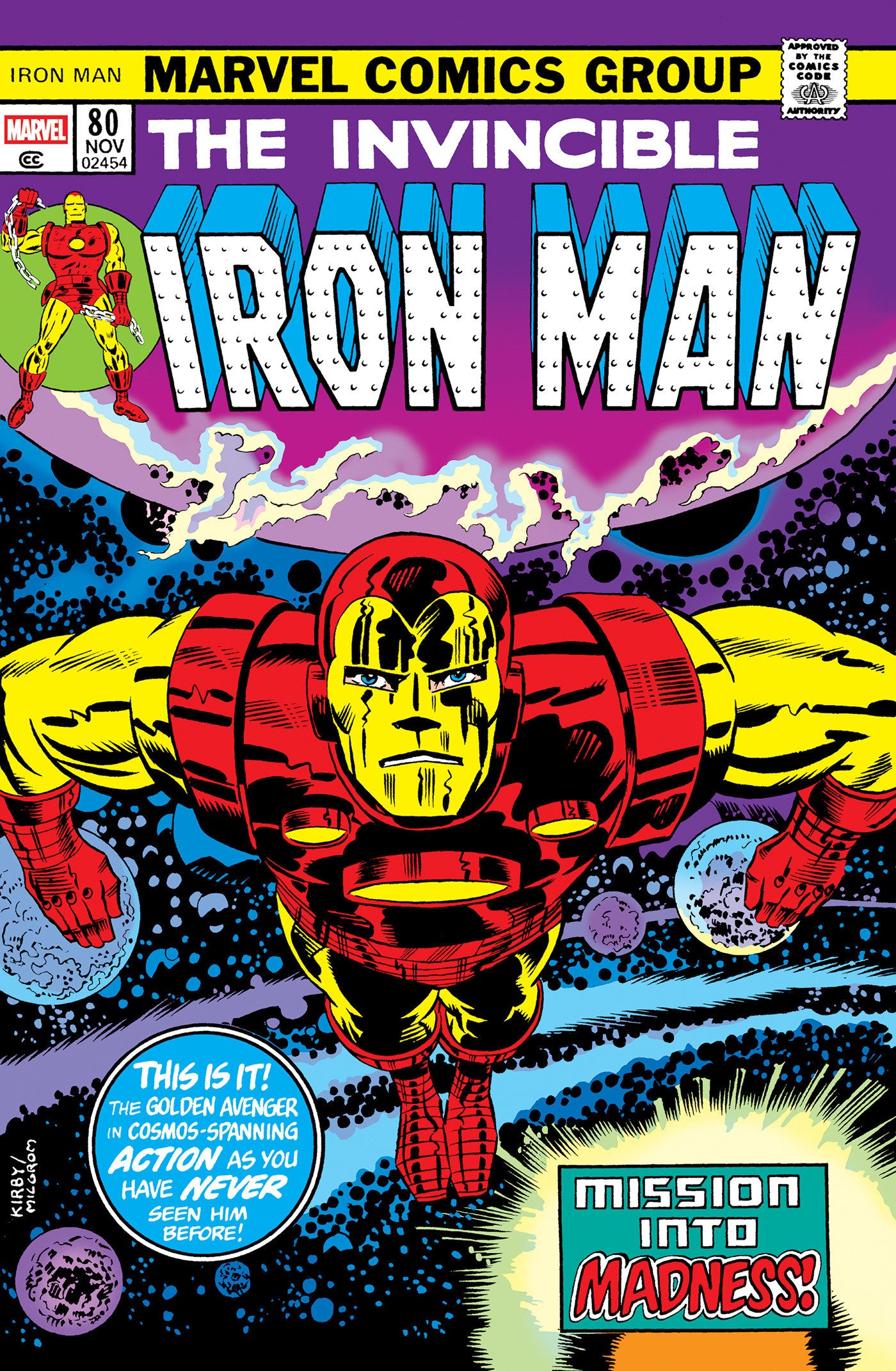 The Invincible Iron Man Omnibus Volume. 4 Jack Kirby Cover [Direct Market Only]
