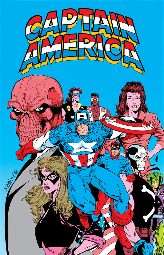 Captain America By Mark Gruenwald Omnibus Volume. 3 Ron Lim Cover