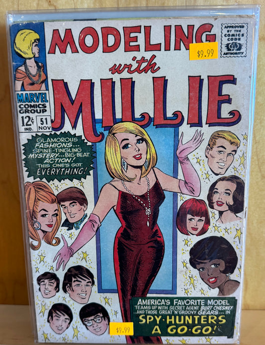 Modeling With Millie #51(1963)