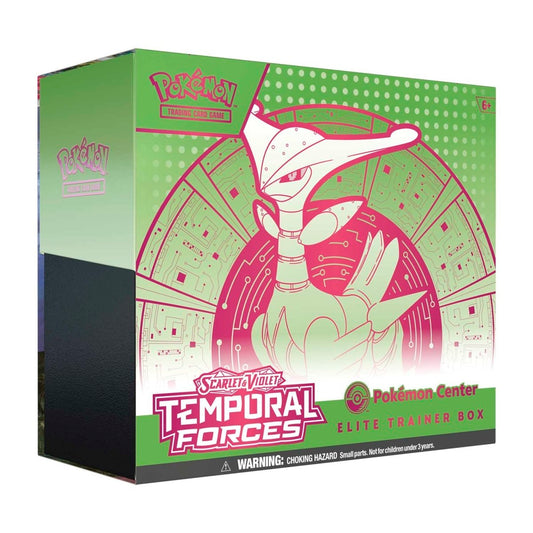 Pokémon TCG: Temporal Forces Pokémon Center Elite Trainer Box (Iron Leaves)