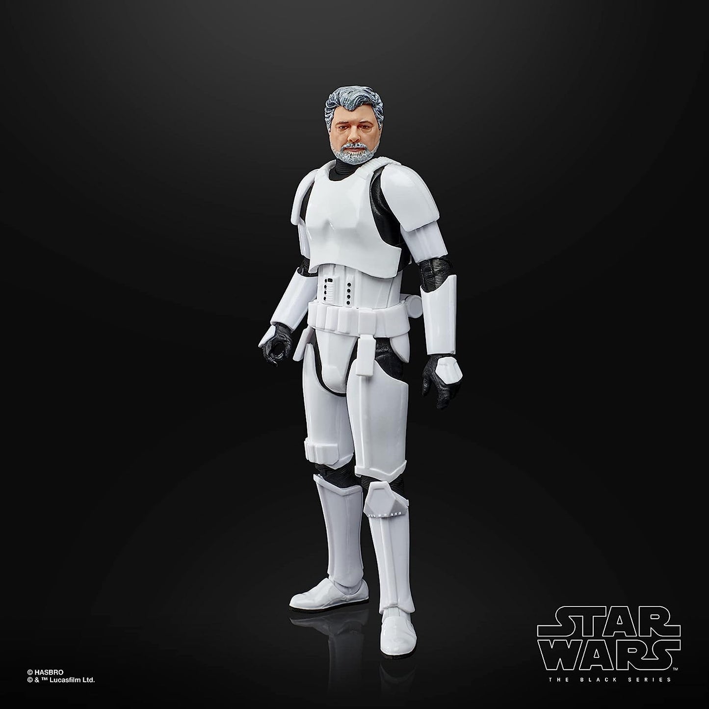 STAR WARS The Black Series George Lucas (in Stormtrooper Disguise) Toy 6-Inch-Scale Lucasfilm 50th Anniversary Figure, Collectible Toy