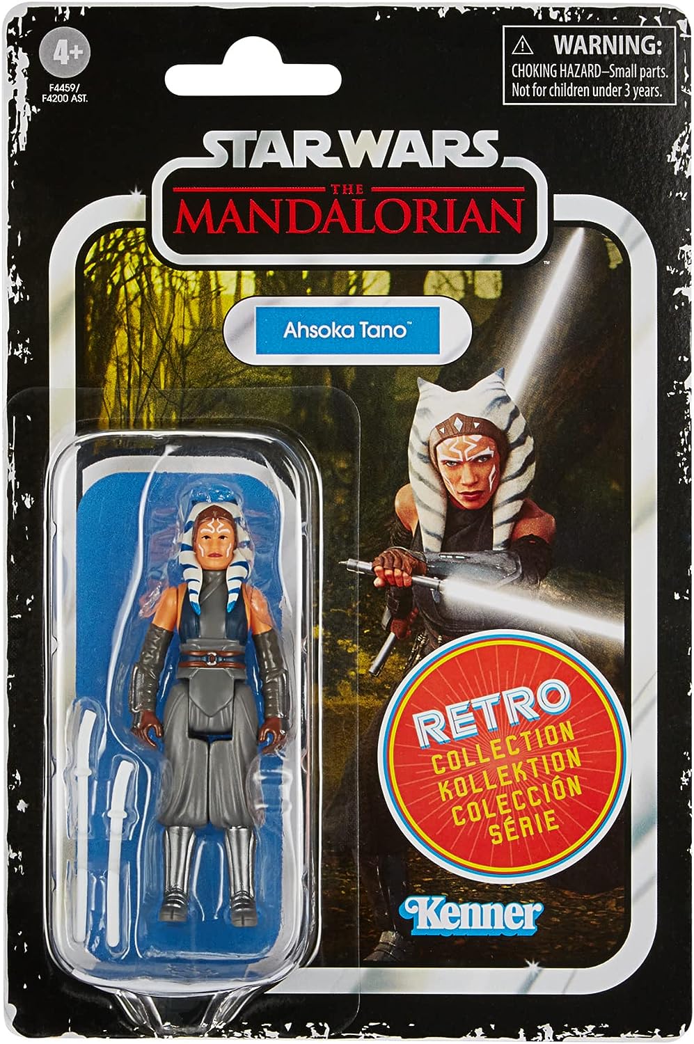 STAR WARS Retro Collection Ahsoka Tano Toy 3.75-Inch-Scale The Mandalorian Collectible Action Figure
