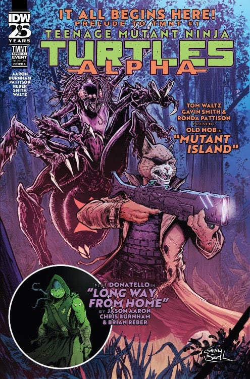 Teenage Mutant Ninja Turtles: Alpha #1 Cover B