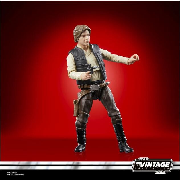 Star Wars The Vintage Collection Han Solo (Endor Raid) 3 3/4-Inch Action Figure
