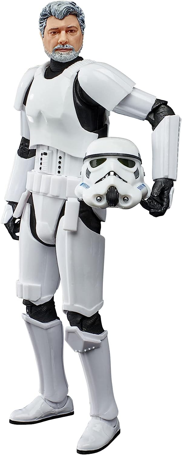 STAR WARS The Black Series George Lucas (in Stormtrooper Disguise) Toy 6-Inch-Scale Lucasfilm 50th Anniversary Figure, Collectible Toy