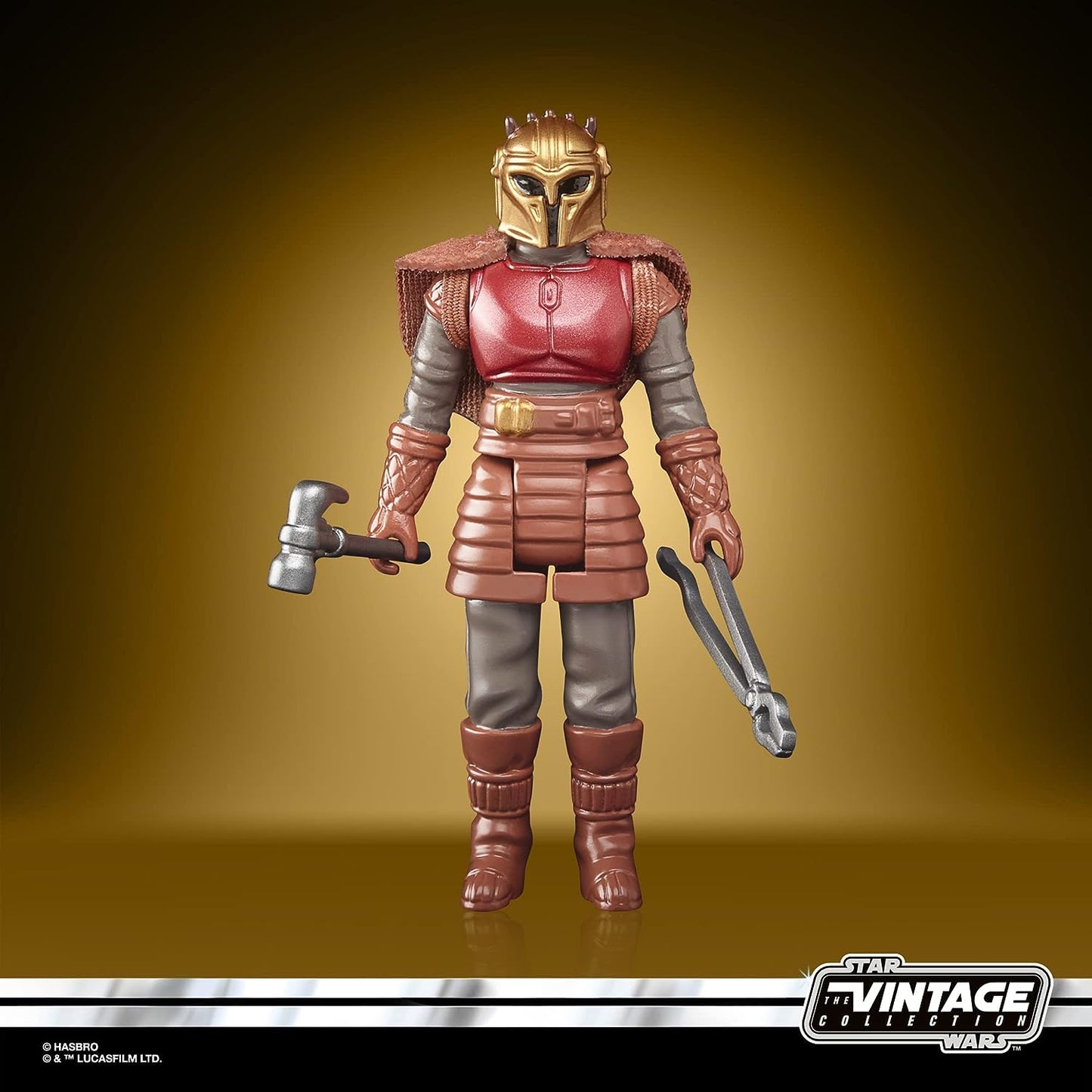 STAR WARS Retro Collection The Armorer Toy 3.75-Inch-Scale The Mandalorian Collectible Action Figure