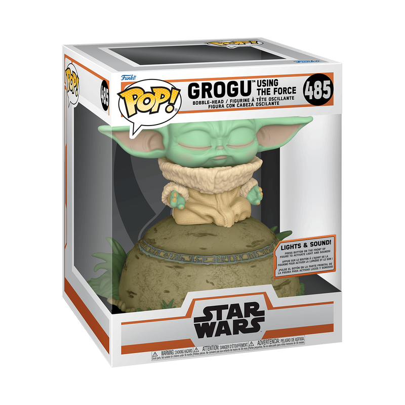 POP! Deluxe Lights & Sounds Grogu Using the Force