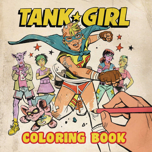 Tank Girl Coloring Book (Mature)