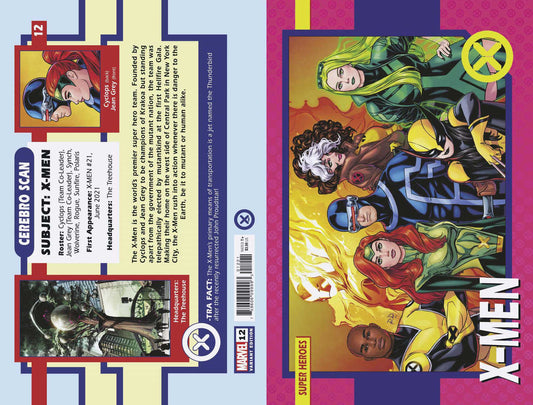 X-Men 12 Dauterman Trading Card Variant