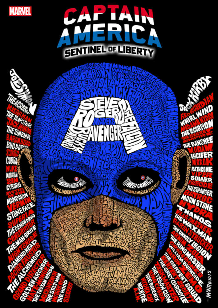 Captain America Sentinel Of Liberty #1 Mavroudis Variant