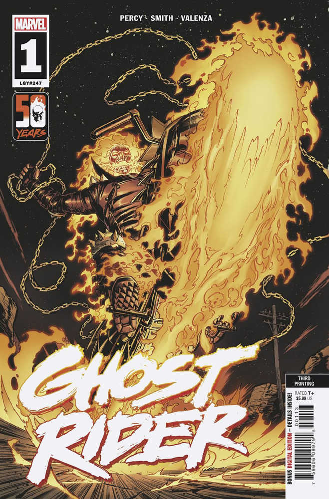 Ghost Rider #1 3RD Printing Cory Smith Variant