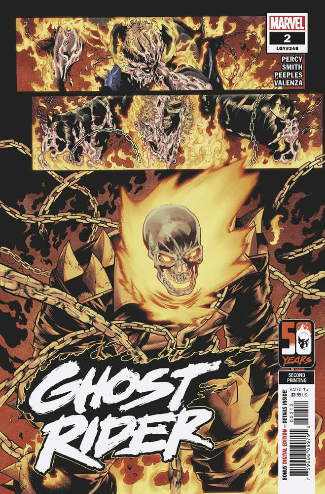 Ghost Rider #2 2ND Printing Cory Smith Variant