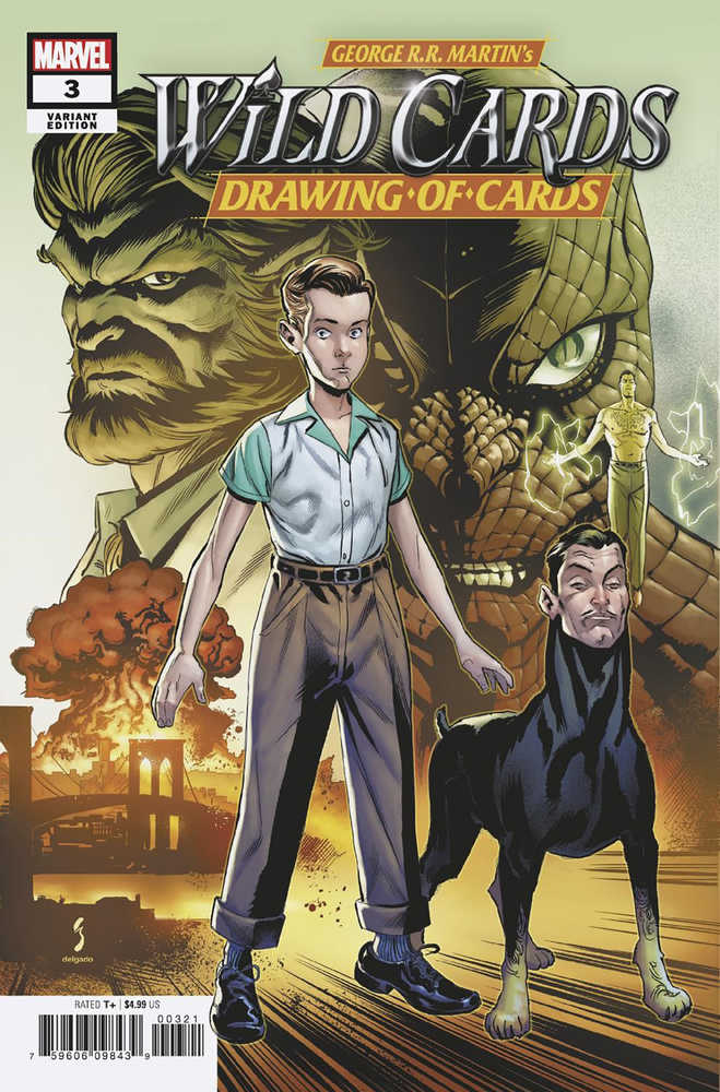 Wild Cards Drawing Of Cards #3 (Of 4) Shaw Variant