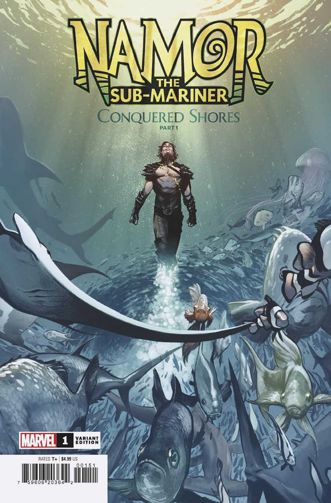 Namor Sub-Mariner Conquered Shores #1 (Of 5) Larraz Variant