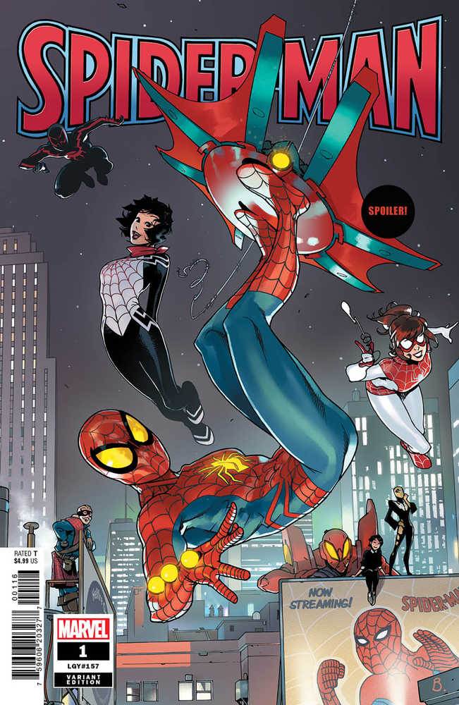Spider-Man #1 Bengal Connecting Variant